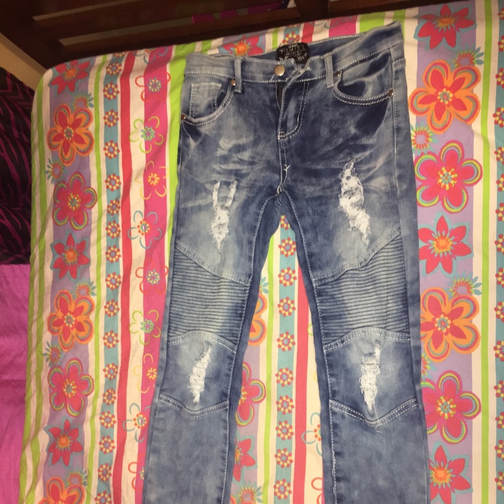 ripped jeans